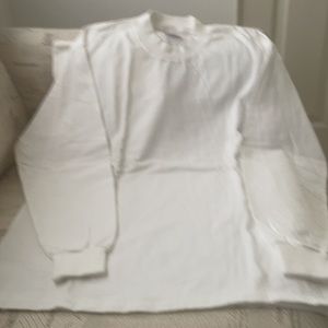 All 5 for $19NWOT 5 White Long Sleve Shirts. (2-size-SPC) (2- size M)(1–large).